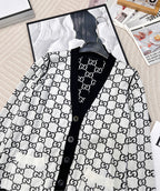 2025 Reversible Jacquard Cardigan [Top]