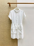 26SS Utility Pocket Shirt Dress