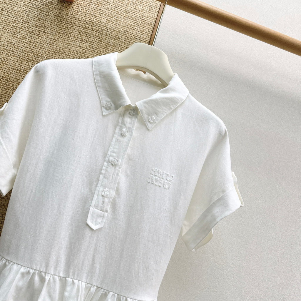 26SS Utility Pocket Shirt Dress