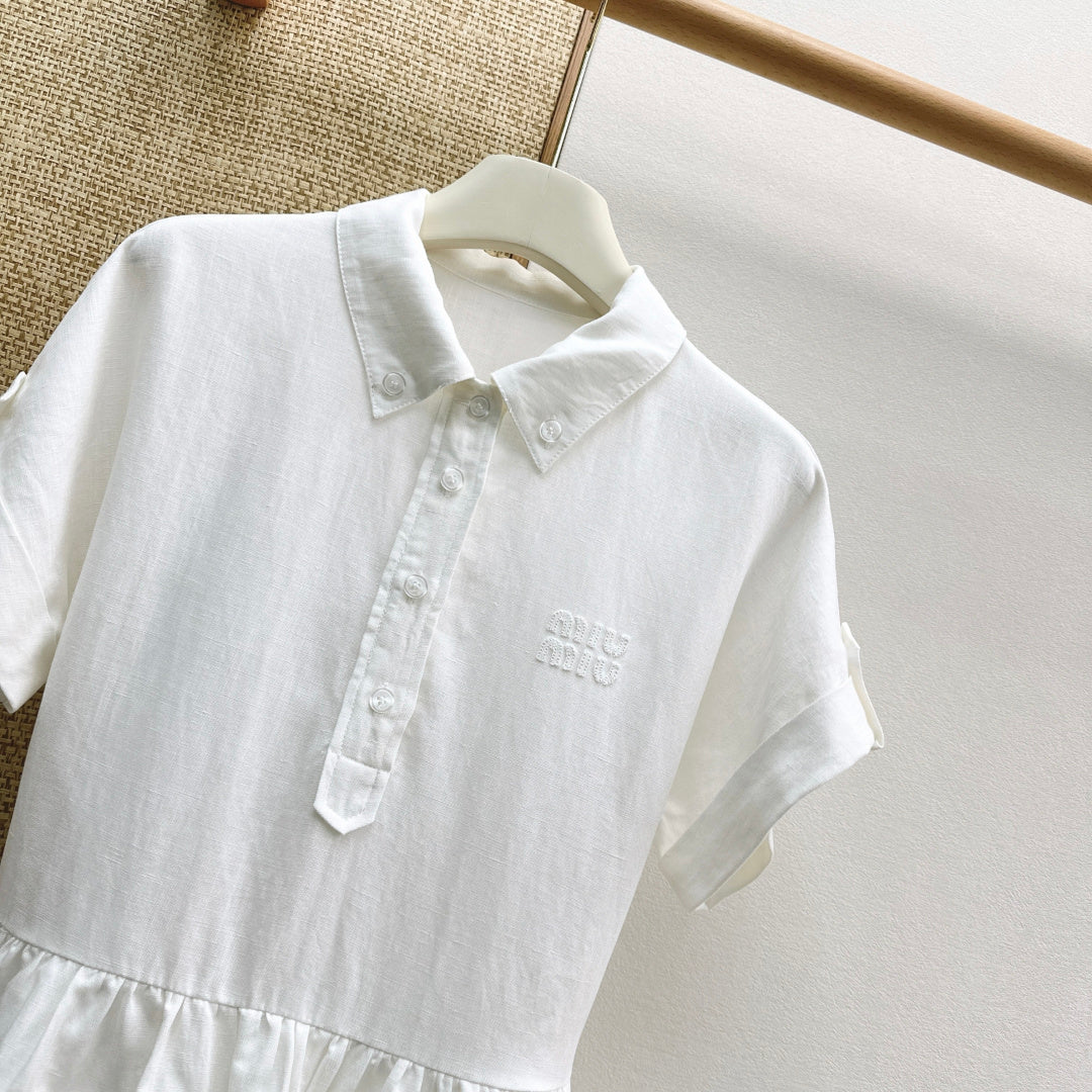 26SS Utility Pocket Shirt Dress