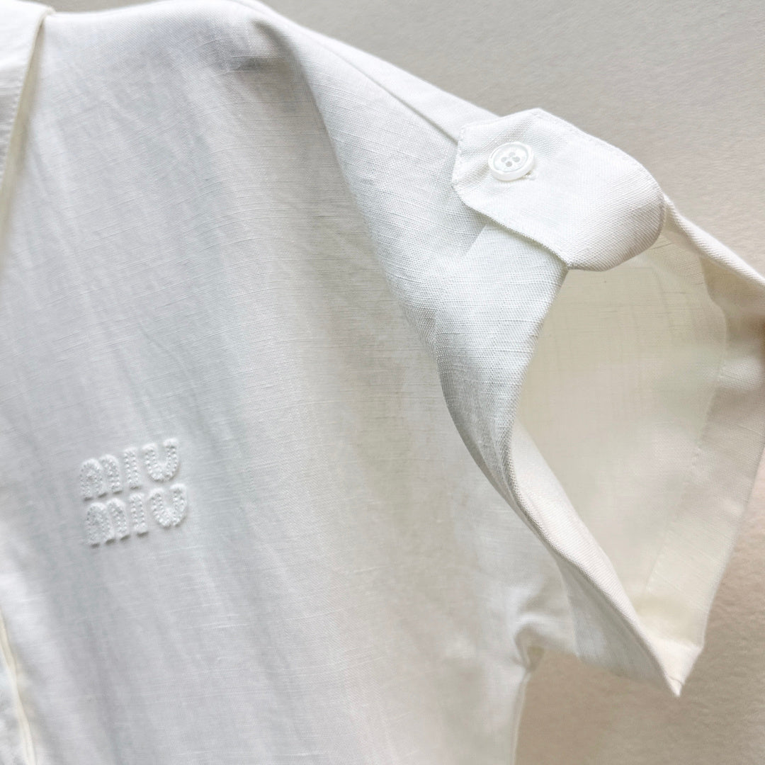 26SS Utility Pocket Shirt Dress