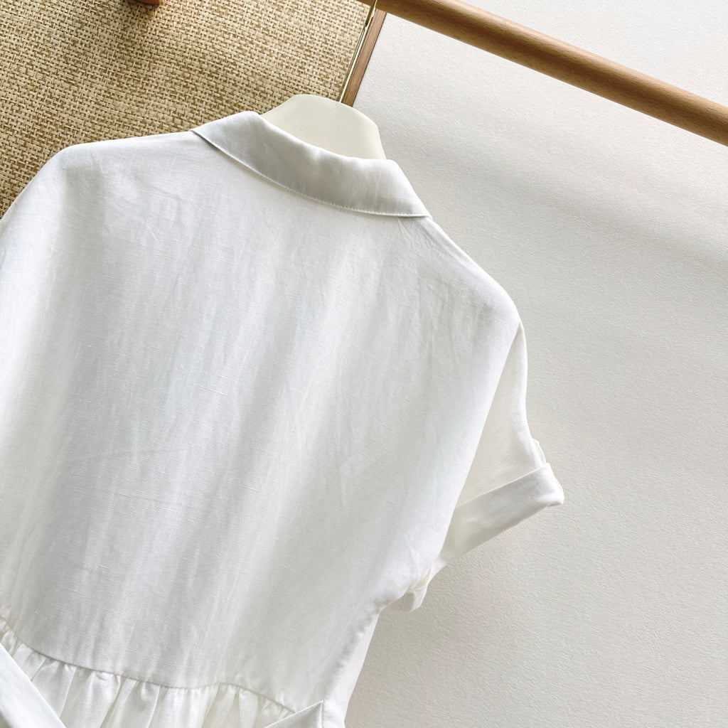 26SS Utility Pocket Shirt Dress