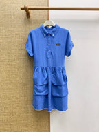 26SS Utility Pocket Shirt Dress