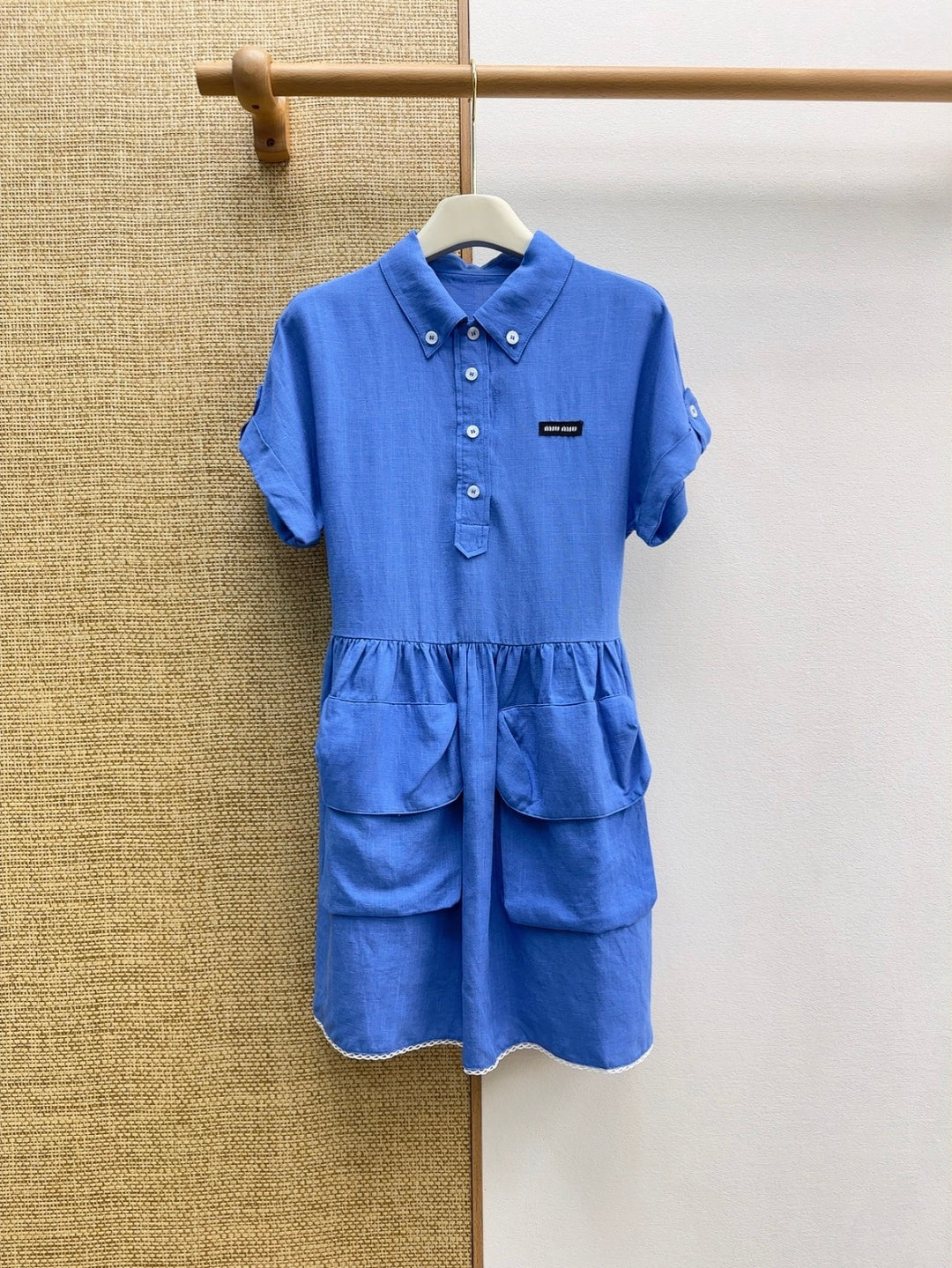26SS Utility Pocket Shirt Dress
