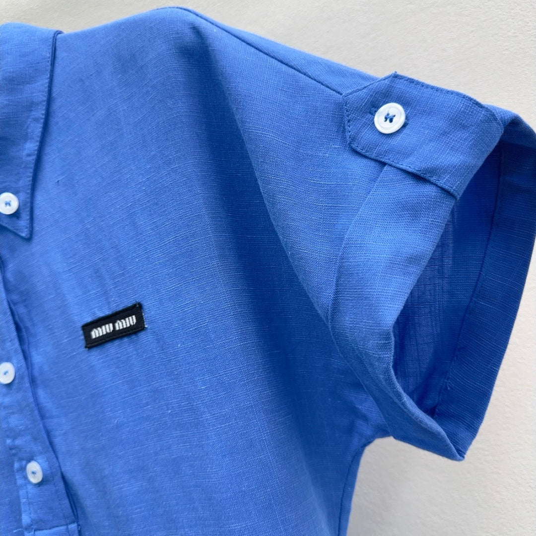 26SS Utility Pocket Shirt Dress