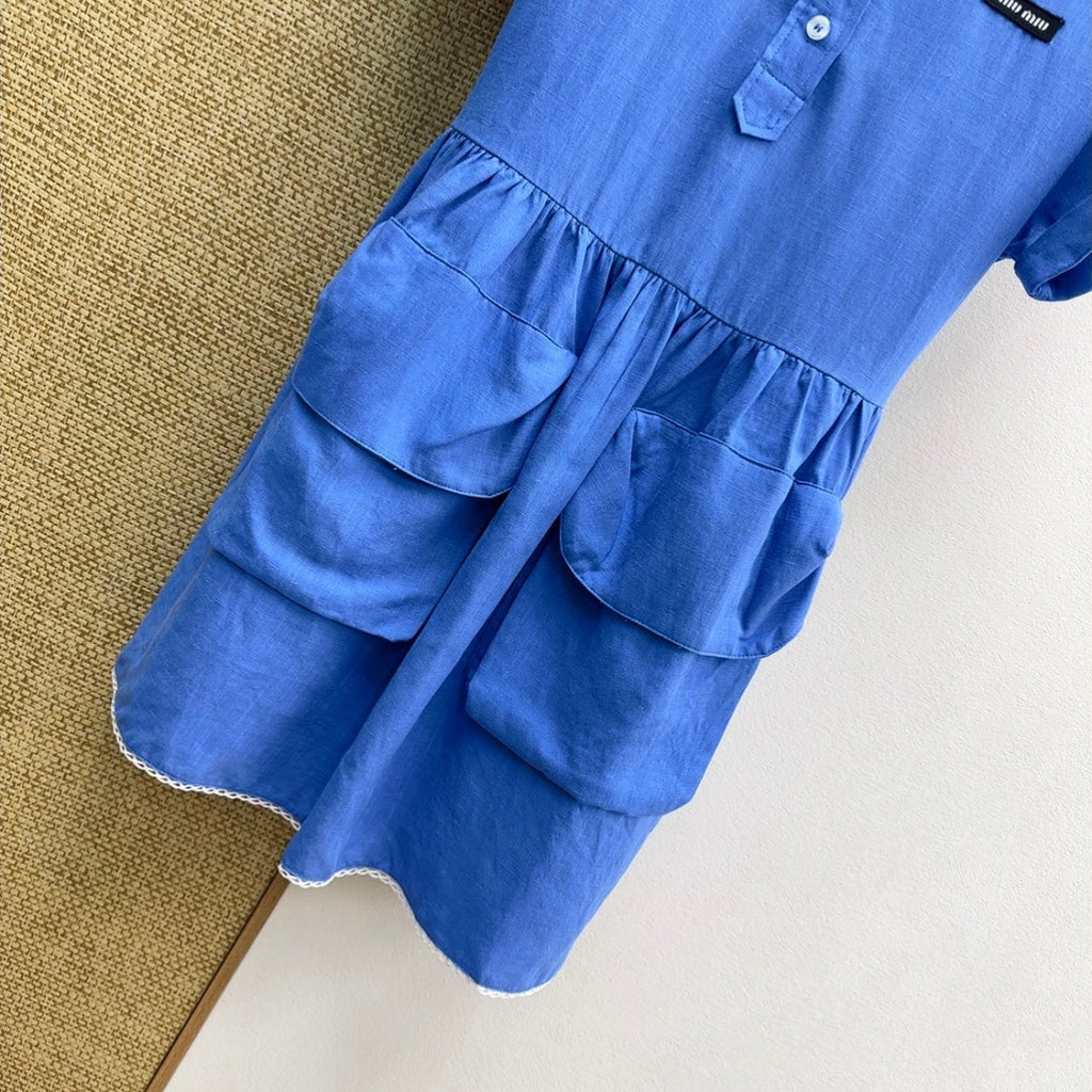 26SS Utility Pocket Shirt Dress