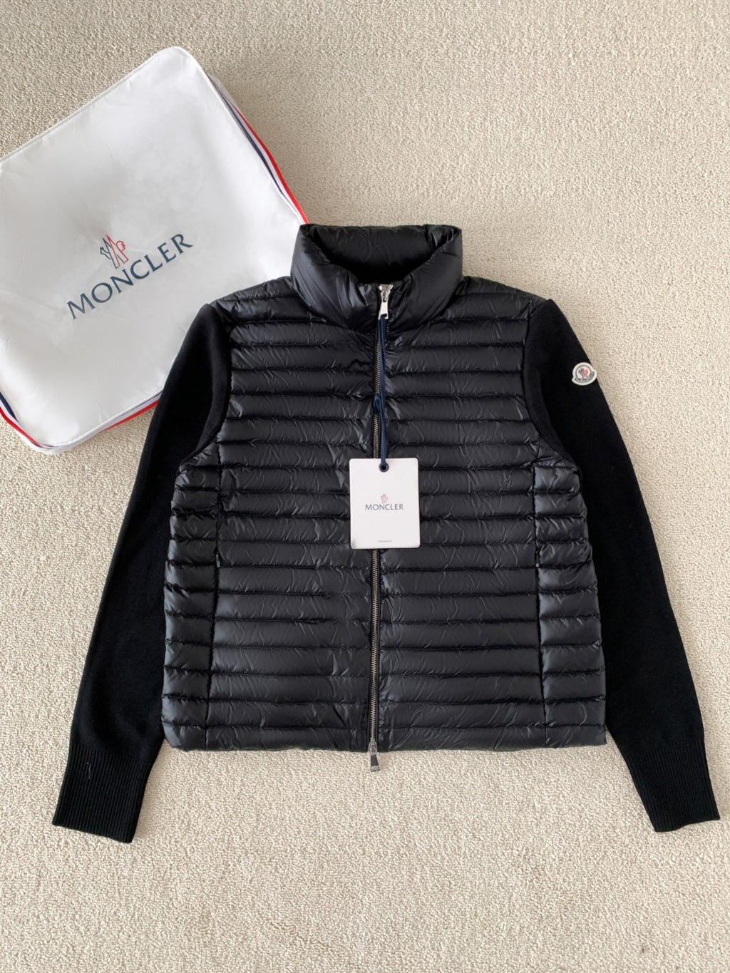 MAGLIA Zip Cardigan Down Jacket