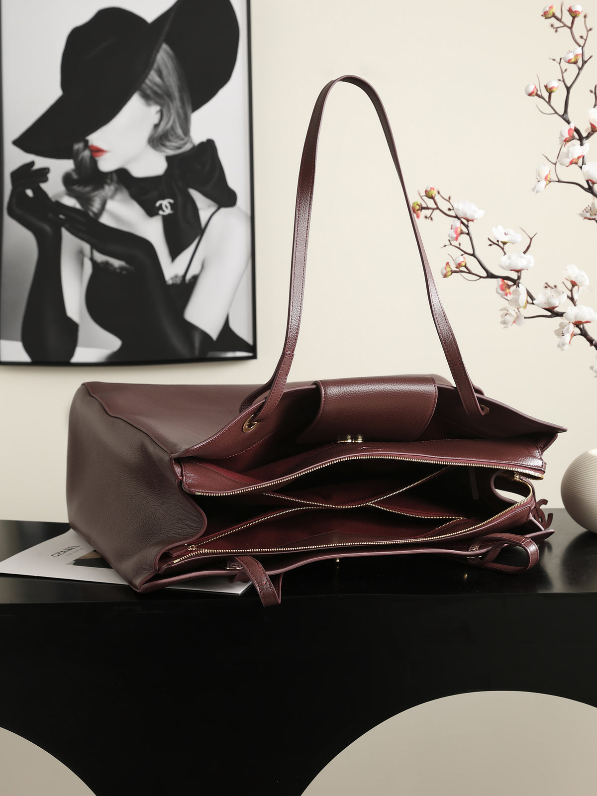 Supermodel Leather Tote Bag (Premium Quality)