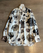 Printed Twill Silk Shirt