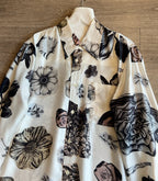 Printed Twill Silk Shirt