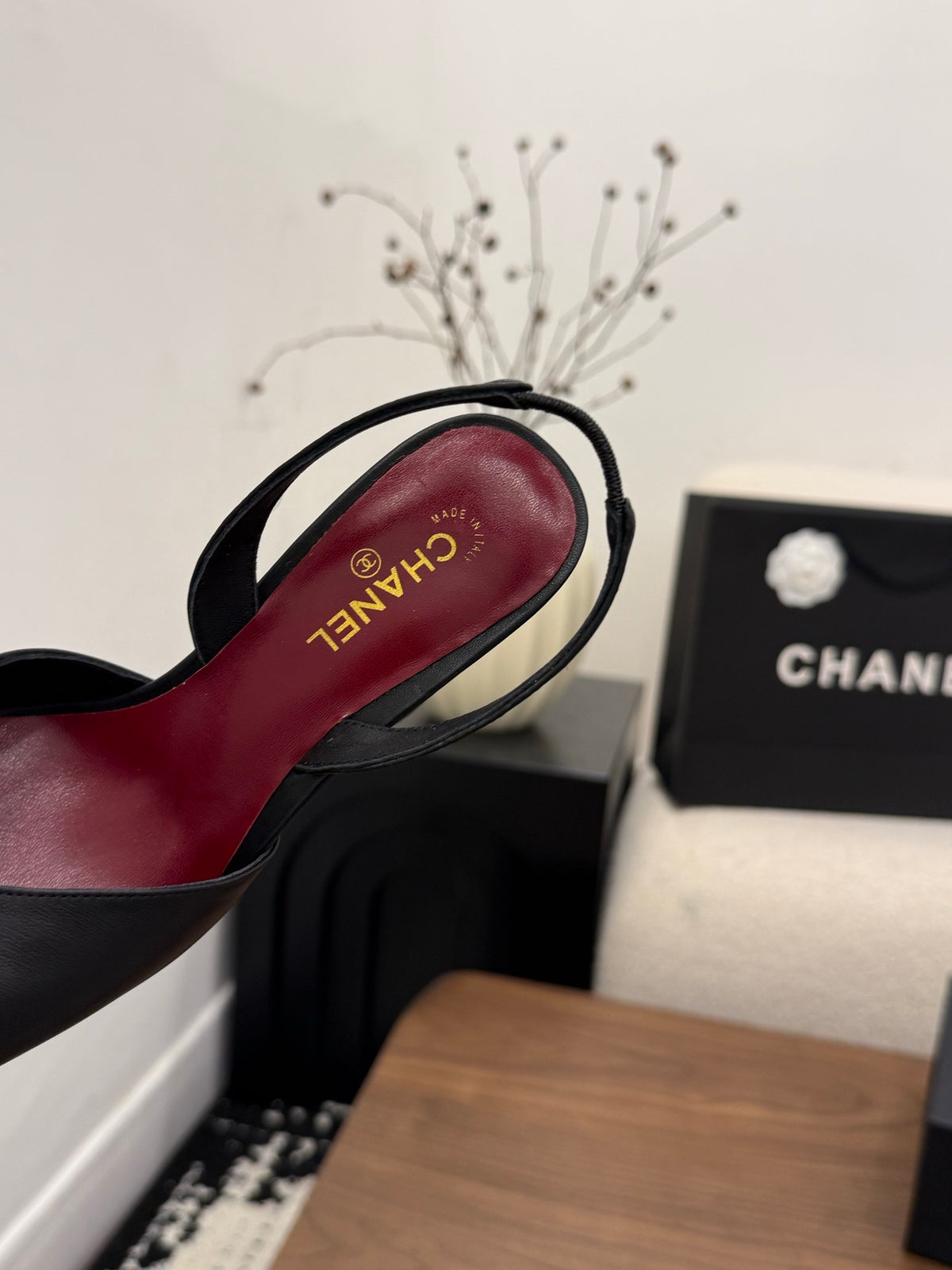 Square-Toe Slingback Mary Jane Heeled Sandals