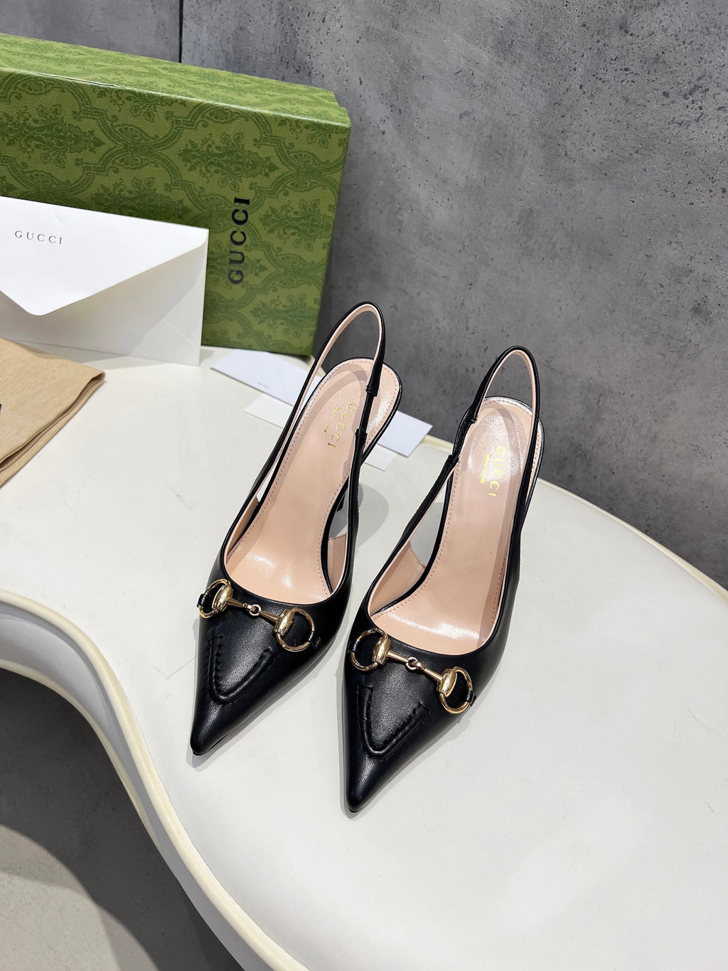 Premium Sheepskin Heeled Shoes | 10 cm Heel
