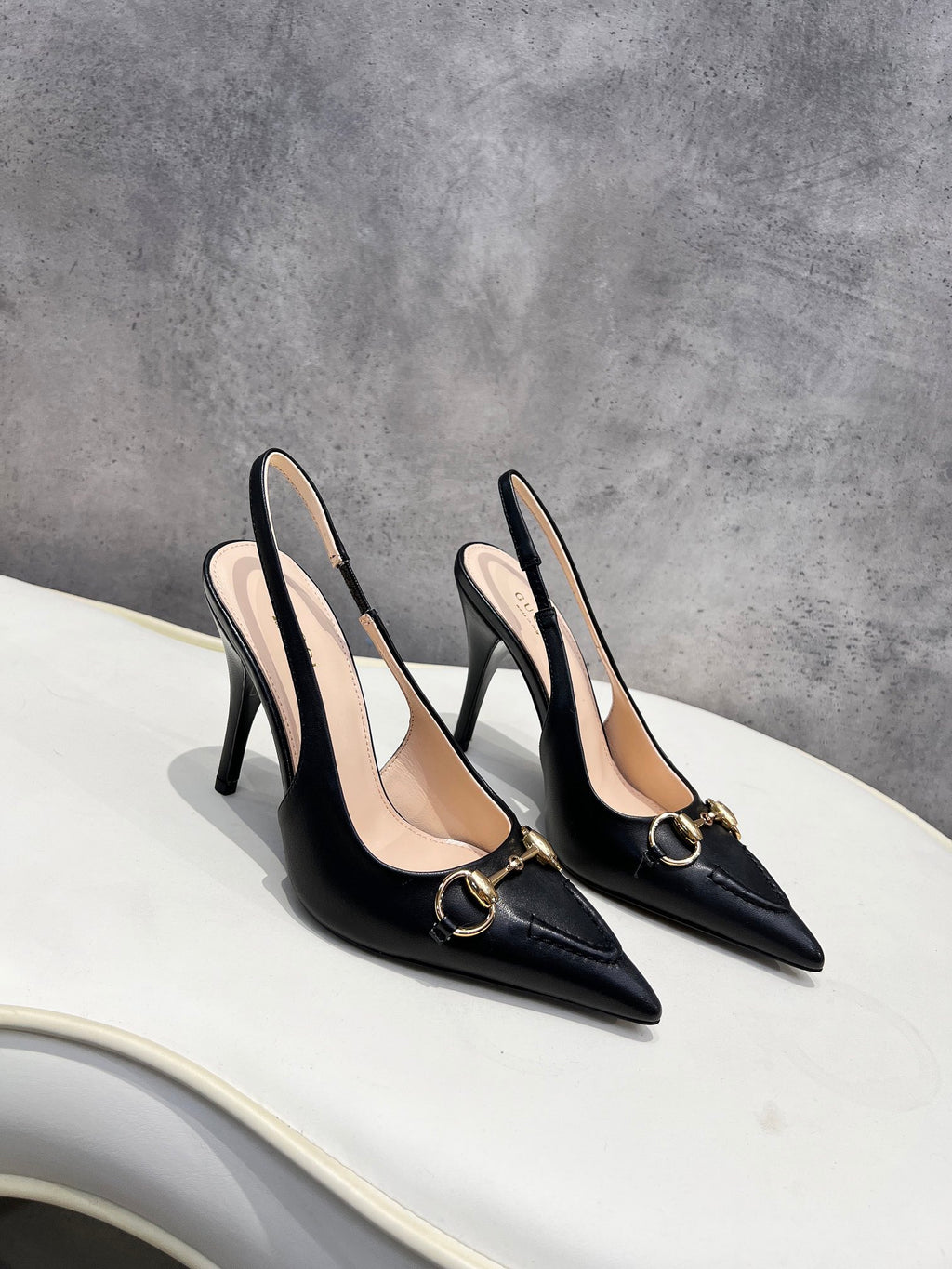 Premium Sheepskin Heeled Shoes | 10 cm Heel