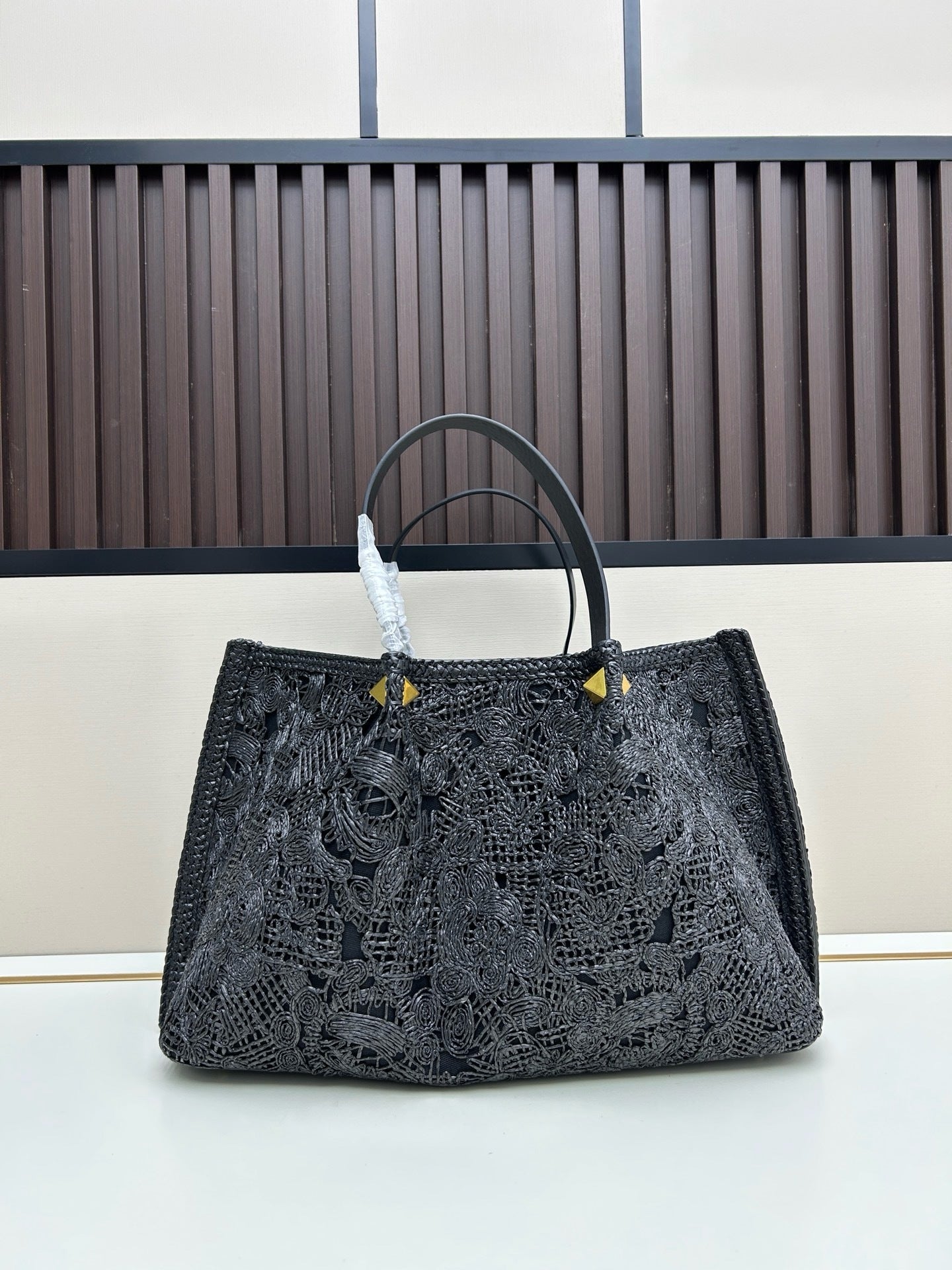 Large Embroidered Tote