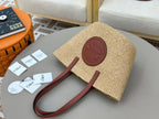 Woven Straw Bucket Bag  (Premium Quality)