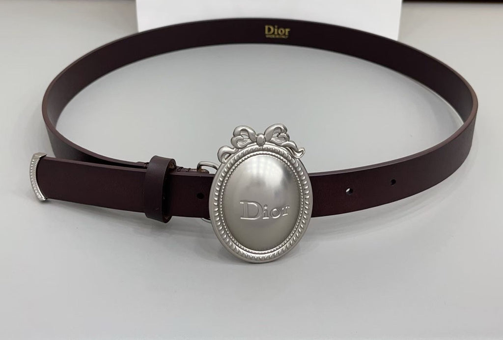 Médaillon Oval Buckle Belt — 25 mm