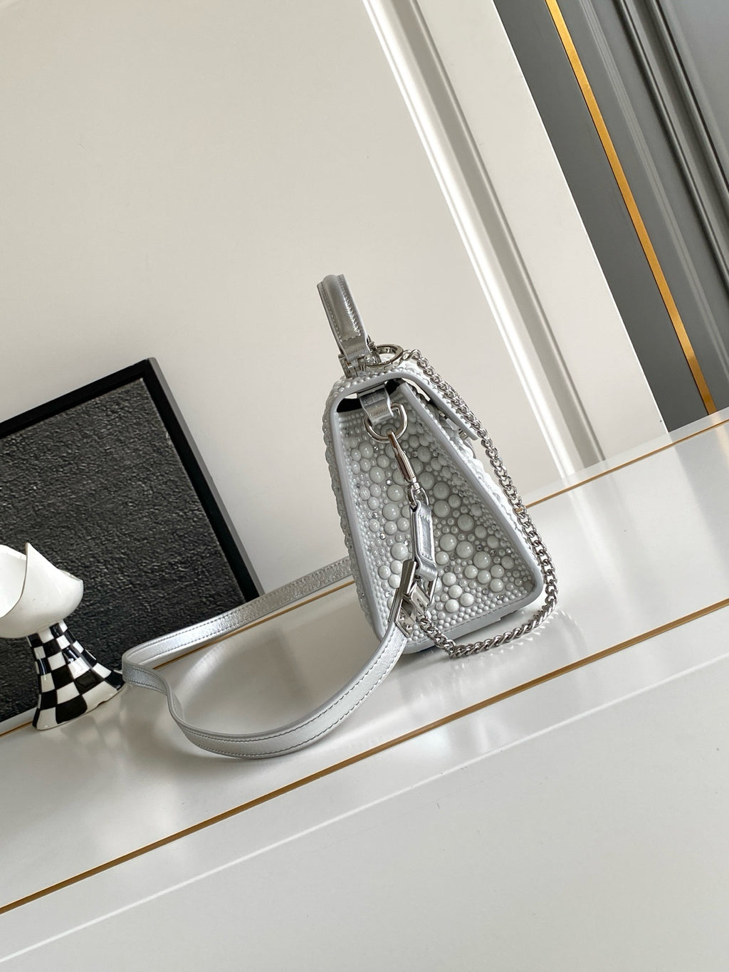 V-SLING Mini Crystal Bag | 9956 MTX