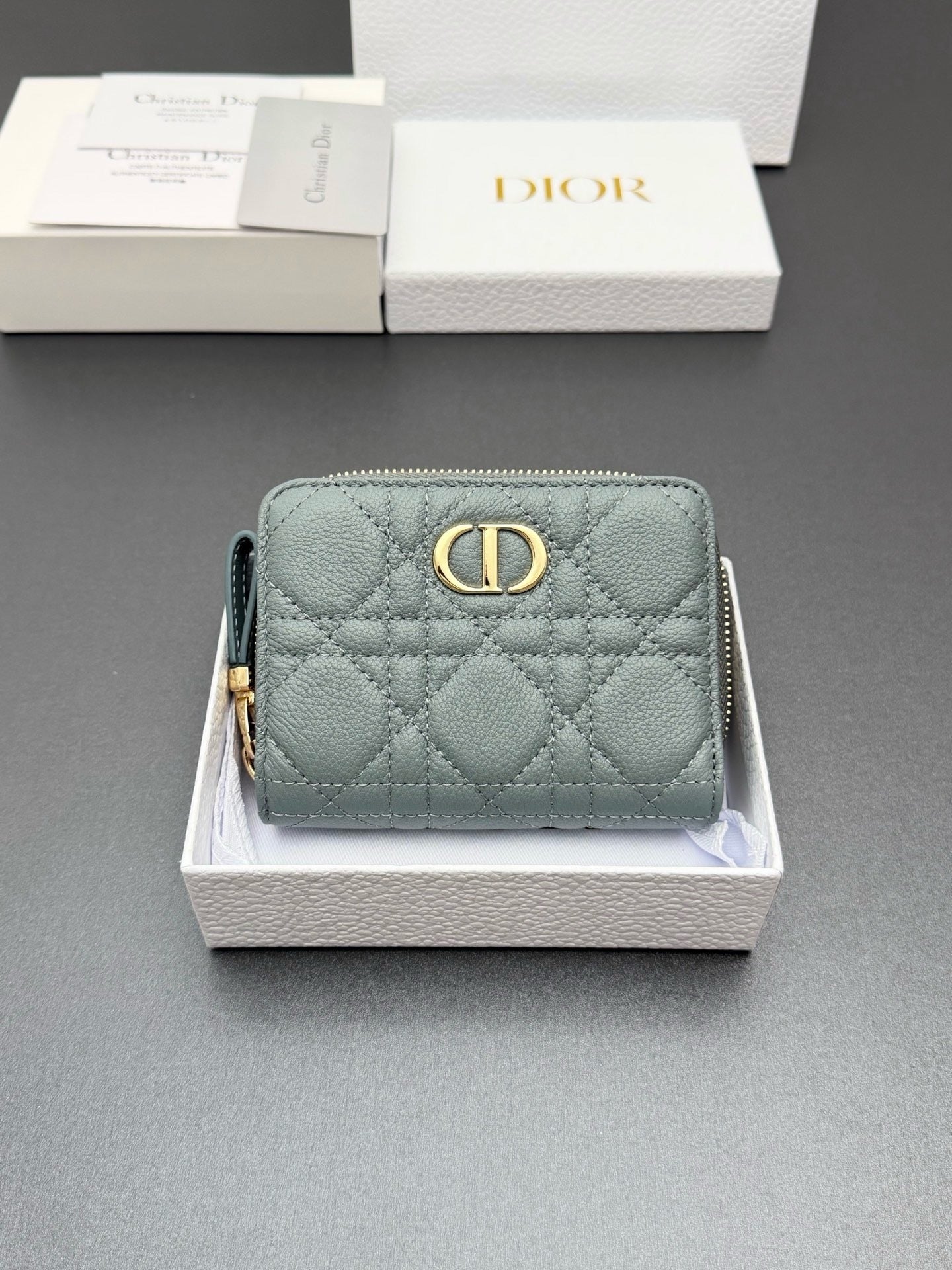 Cato Glycine Quilted Leather Wallet  (Premium Quality )