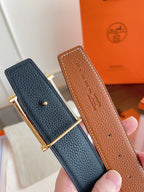 Premium Reversible Leather Belt — 3.8cm Width