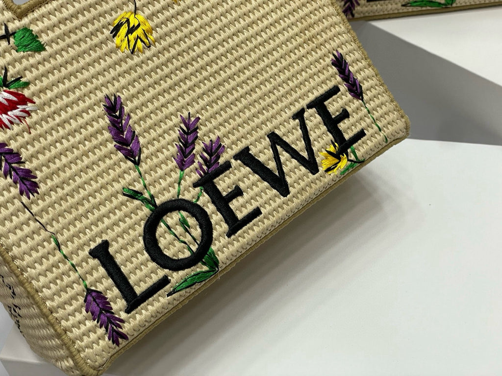 Summer Woven Tote Bag