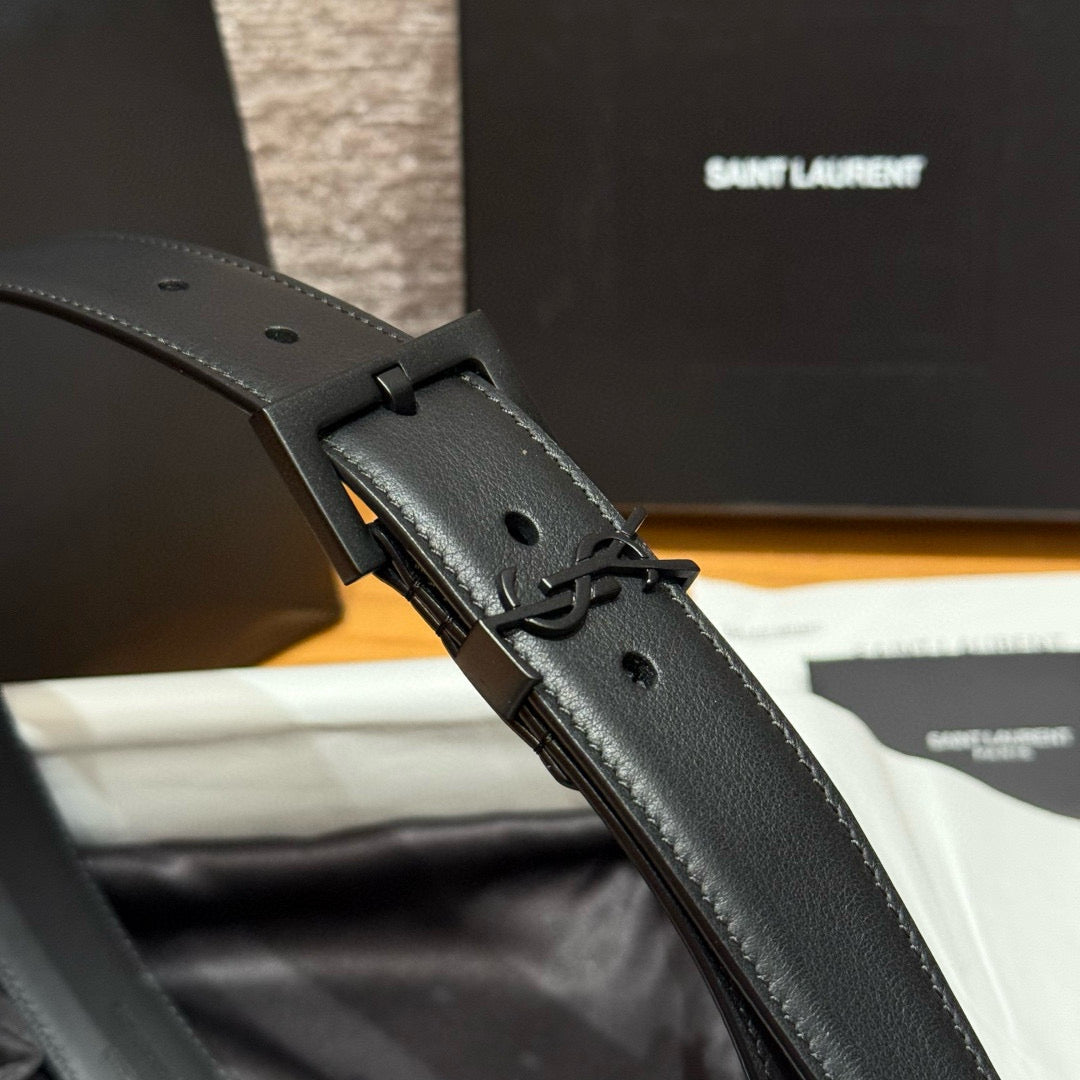 Premium Smooth Calfskin Belt – 3.0cm