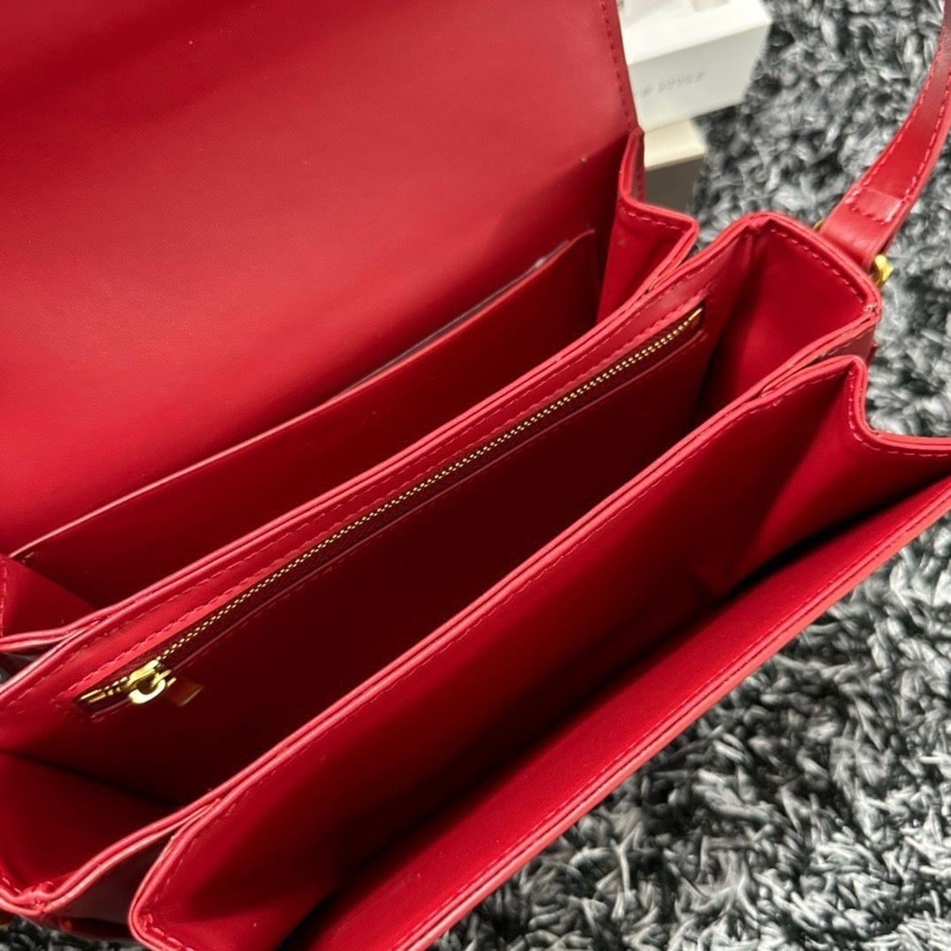 Triomph Classic Flap Shoulder Bag – Timeless Edition