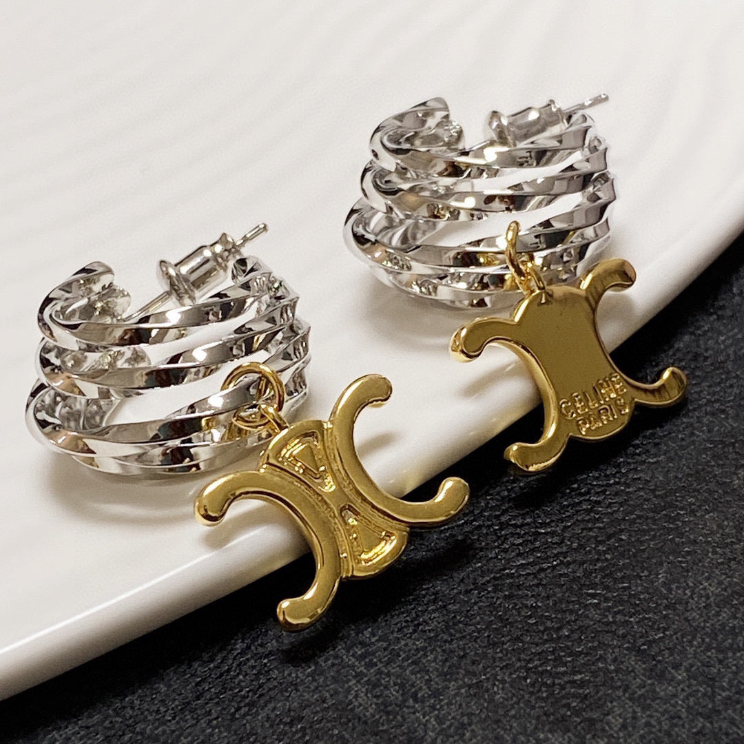 Medieval-Inspired Statement Earrings