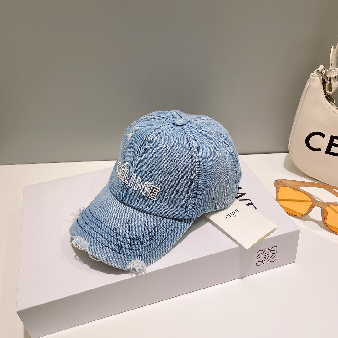 Spring Summer Denim Baseball Cap
