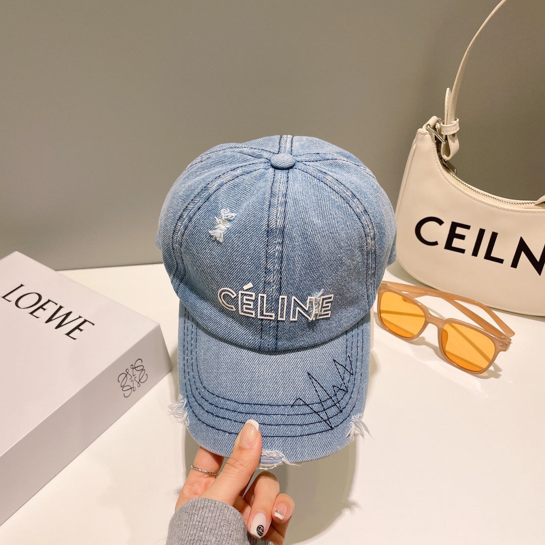 CEL1NE 2024  Denim Baseball Cap