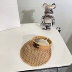 Summer Hollow Woven Sun Hat – Empty Top Style