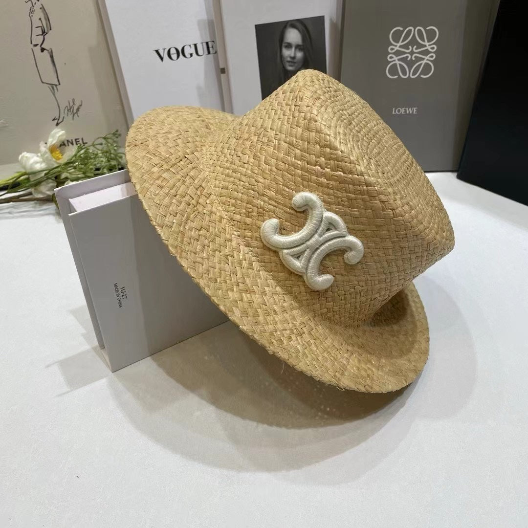 Cel!ne Natural Straw Hat