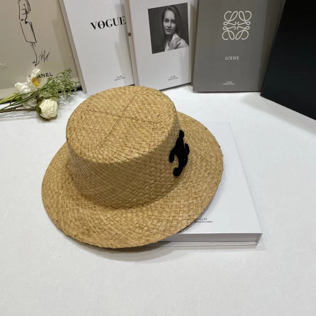 Cel!ne Natural Straw Hat