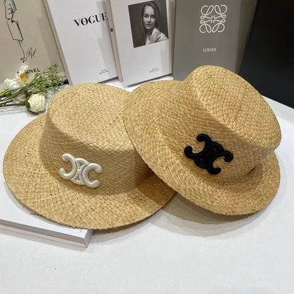 Cel!ne Natural Straw Hat