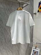 Classic Letter Logo Cotton T-Shirt