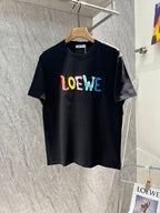 Classic Letter Logo Cotton T-Shirt