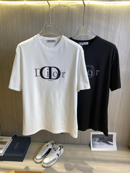 D!or Latest Short-Sleeved T-Shirt  2024