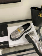 Elegant Thick-Soled Tassel Loafers