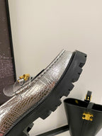 Elegant Thick-Soled Tassel Loafers