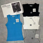 Slim Fit Ribbed Knit Tank Top – Summer 2025 Collection