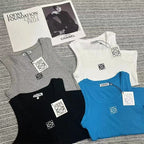 Slim Fit Ribbed Knit Tank Top – Summer 2025 Collection