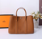 Garden Party Tote — Genuine Cowhide Leather (Premium quality)