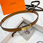 Slim Leather Waist Belt – Adjustable Fit