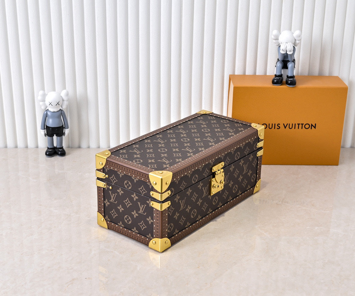 Monogram Canvas Jewelry &amp; Watch Box | 20209 | Premium Quality