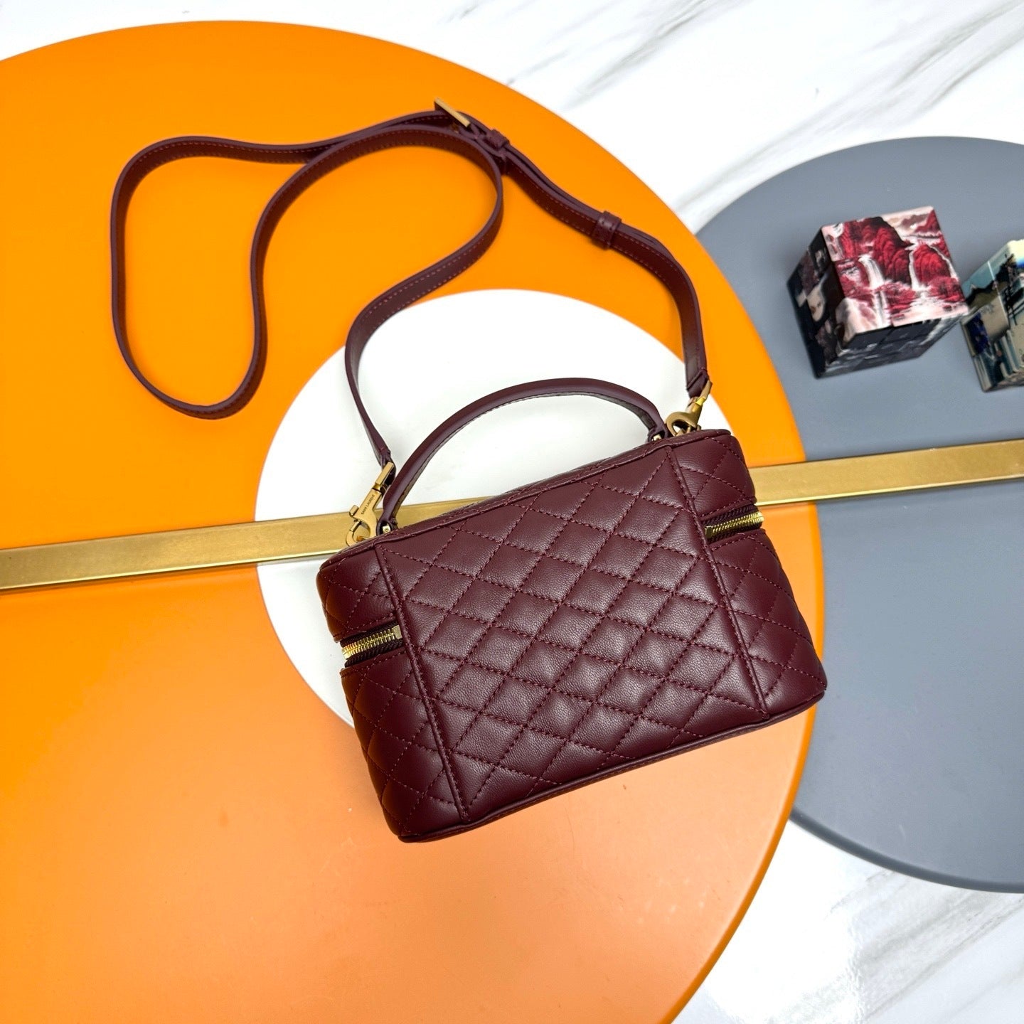 Gaby  Mini Double-Zip Crossbody Bag [Premium Quality]