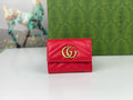 Double J  Bronze Metal Folding Clip Wallet