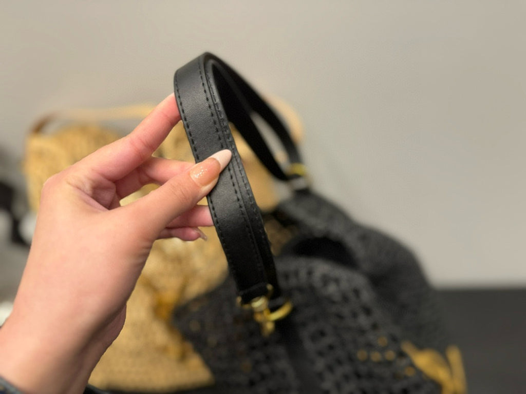 Handcrafted Crochet Net Shoulder Bag