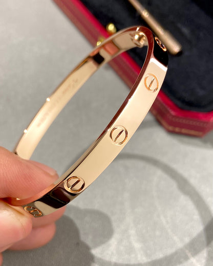 Cartier Rose Gold Screw Bracelet: Eternal Love Symbolized