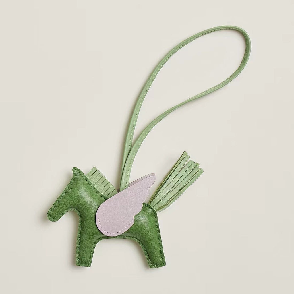 Premium Quality – Leather Pegasus Bag Charm (2025 New Model)