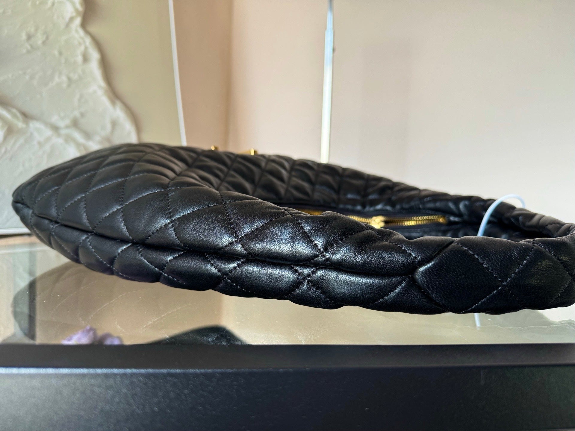 ICARE Baby Nappa Leather Shoulder Bag