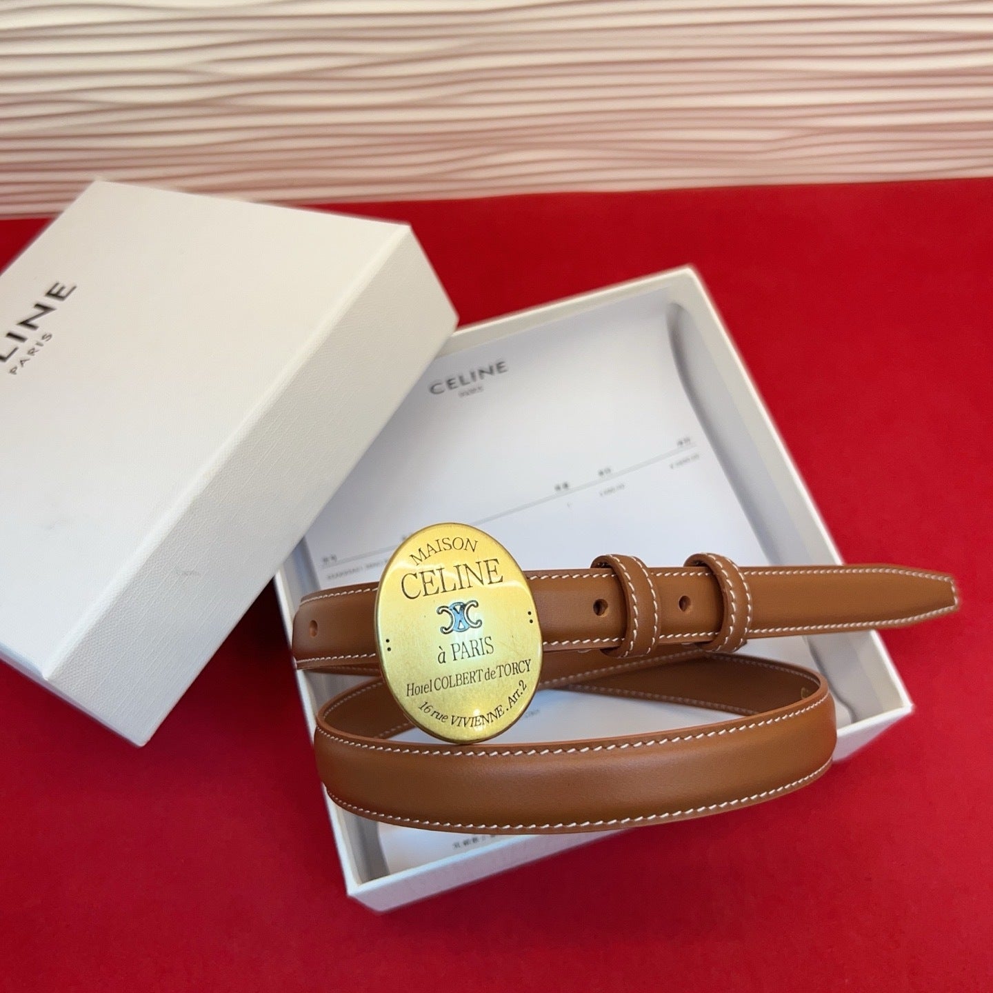 Teen Triomphe Slim Belt — 18mm